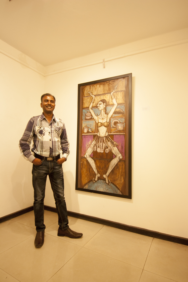 Invention in Tradition by Umesh Shah at Siddhartha Art Gallery.