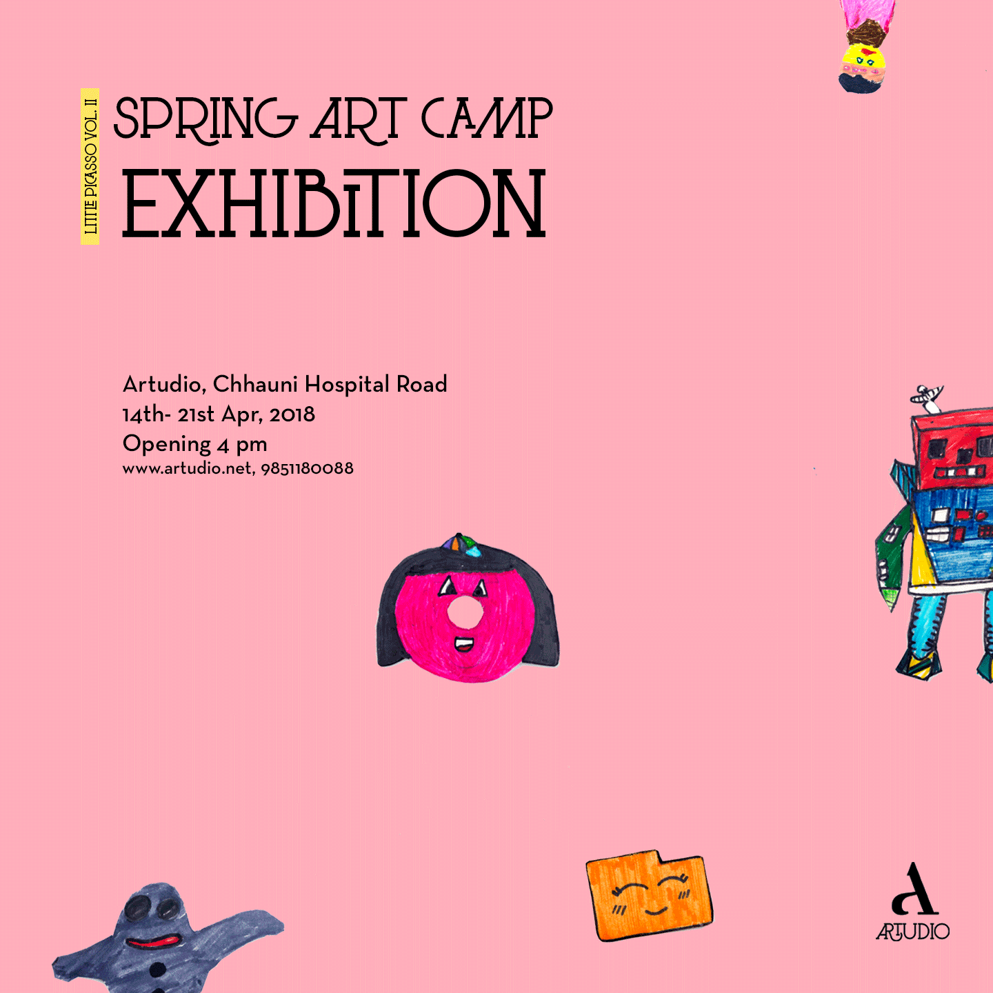 Little Picasso Vol 11: Spring Art Camp Exhibition 2018 [Invitation] post thumbnail image