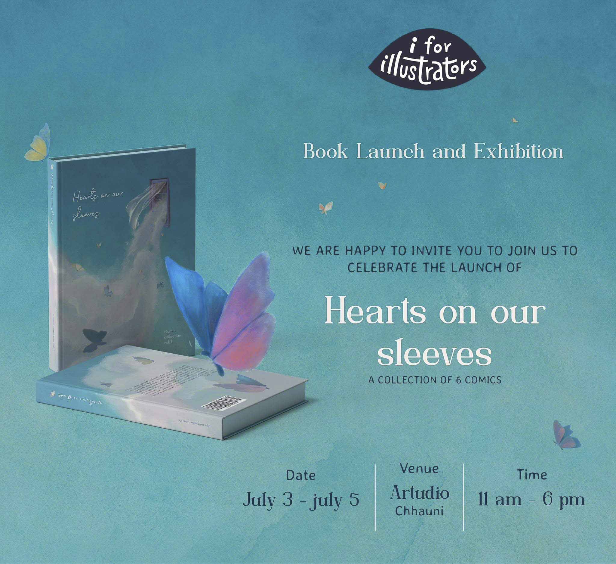 Hearts on Our Sleeves: Book Launch & Exhibition post thumbnail image