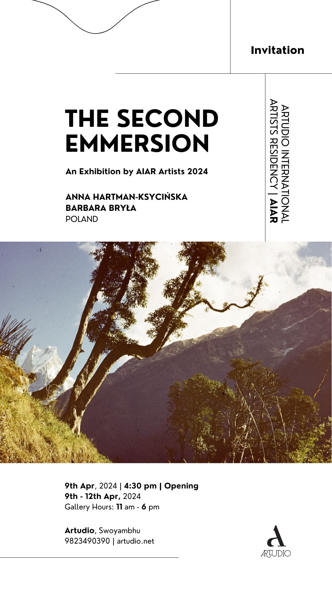 “Unveiling ‘The Second Immersion’ Exhibition: A Photographic Journey of Artudio International Artists Residency Artists Anna & Barbara from Poland. post thumbnail image